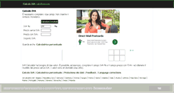 Desktop Screenshot of calcoloiva.com
